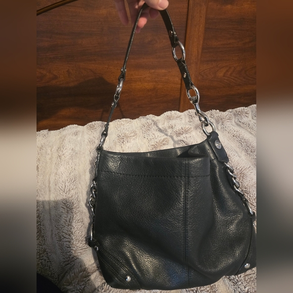 COACH Leather Hobo Purse - Picture 6 of 7